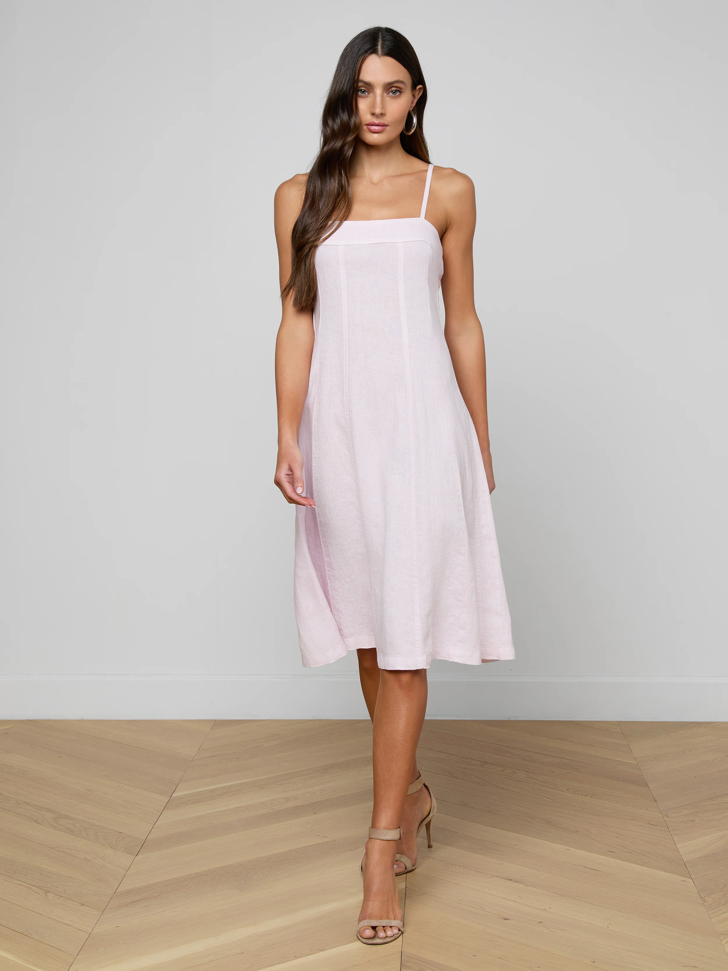 Mitzy Linen Midi Dress - Image 2