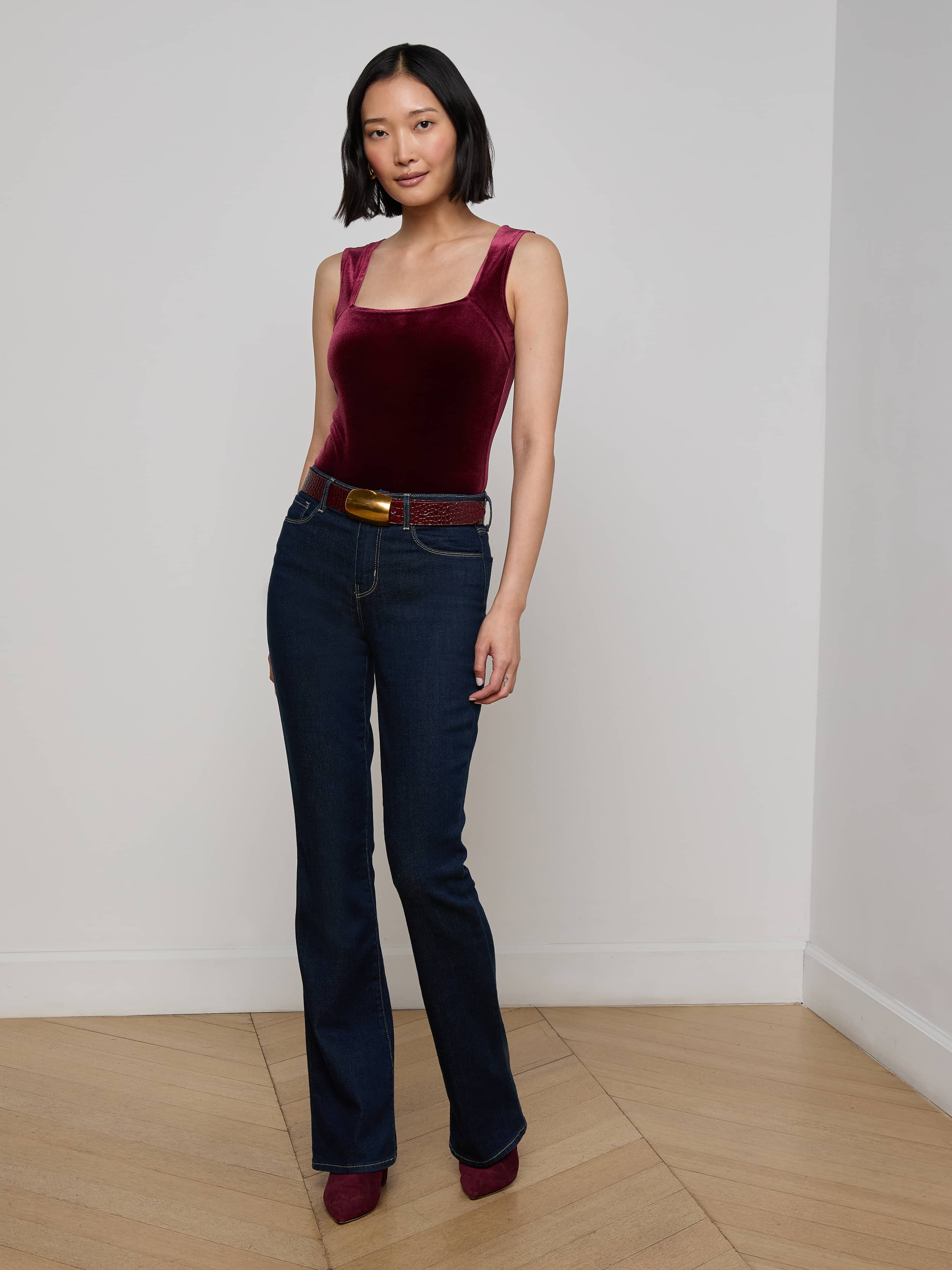 Molly Velvet Bodysuit - Image 3
