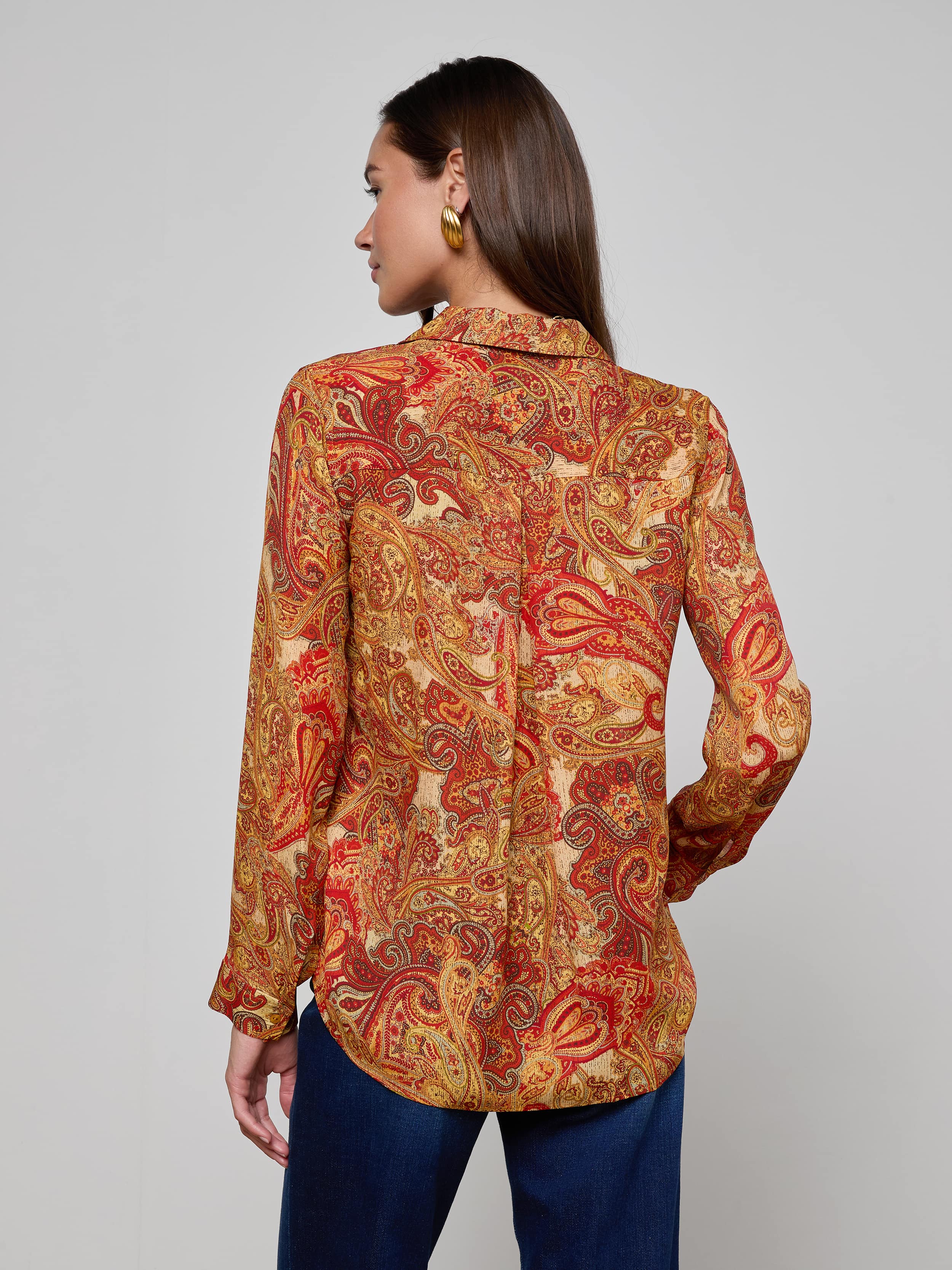 Nina Silk Blouse - Image 4