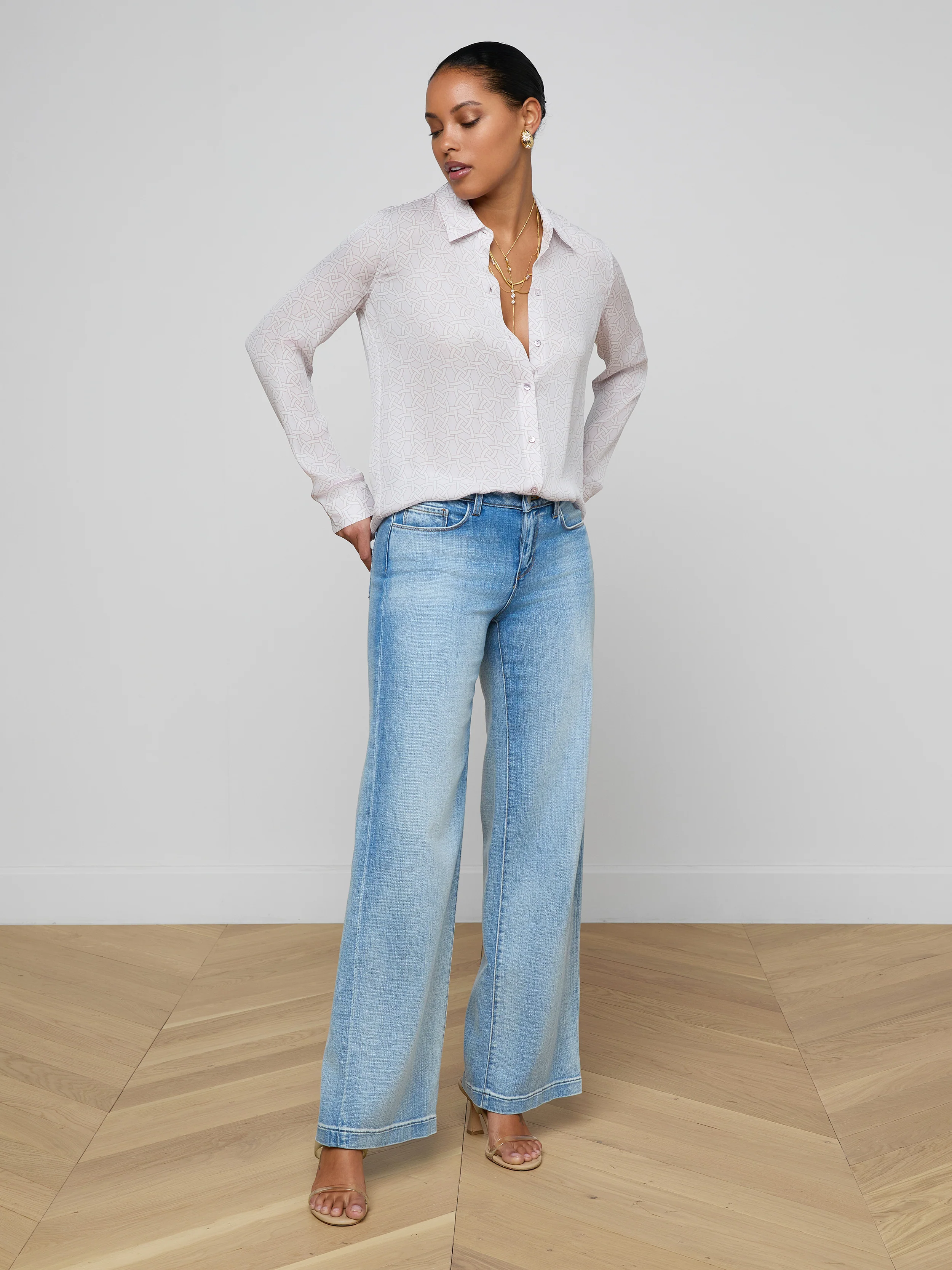 Nina Silk Blouse - Image 6