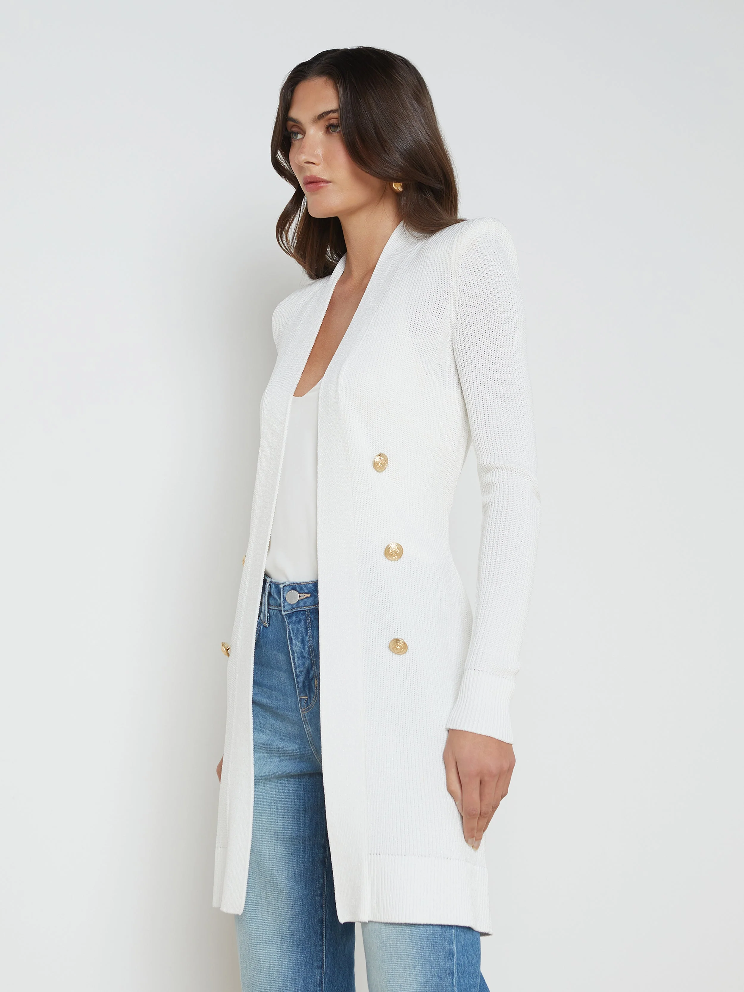 Noe Double-Breasted Cardigan - Image 3