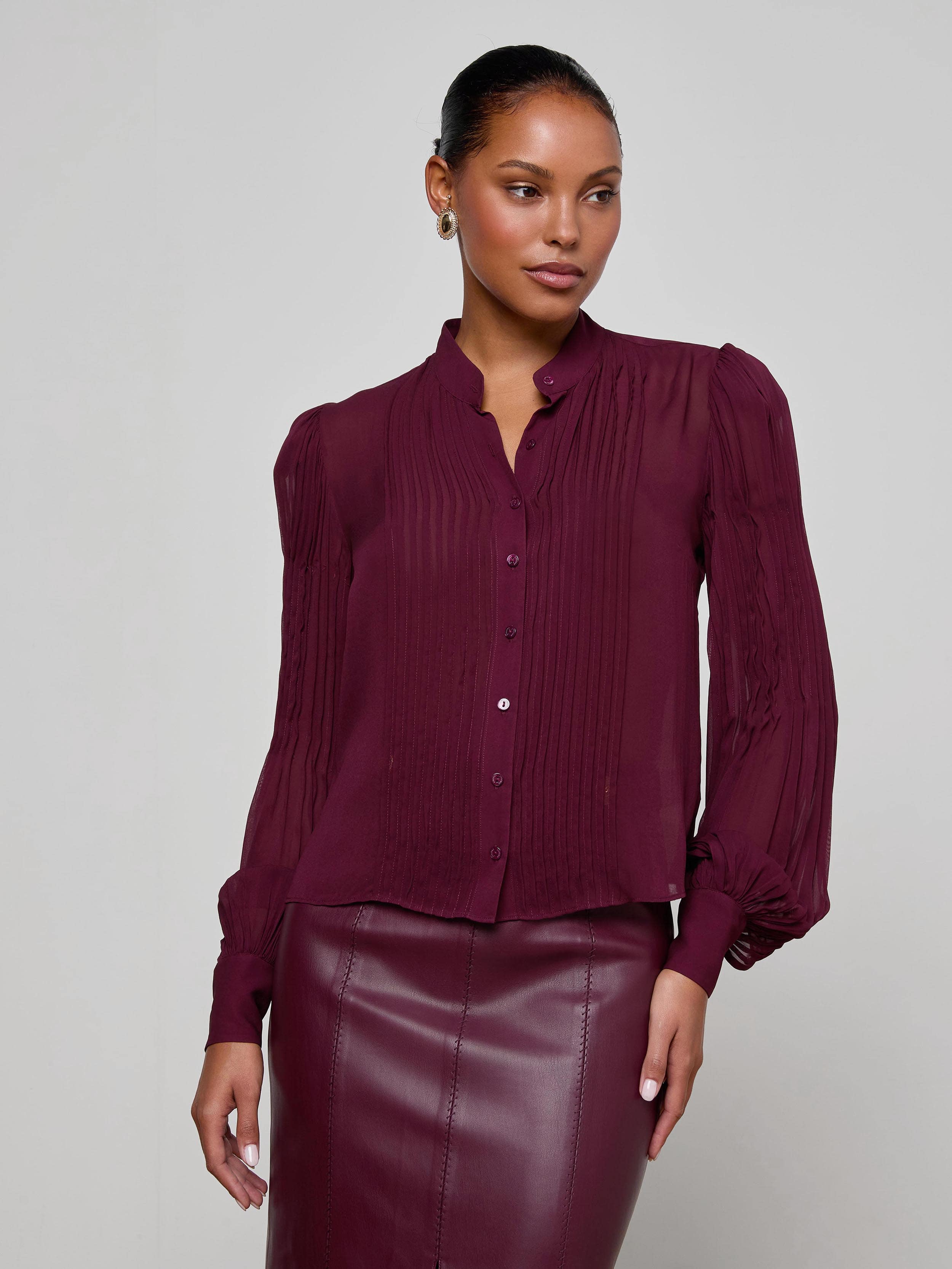 Noor Pleated Blouse