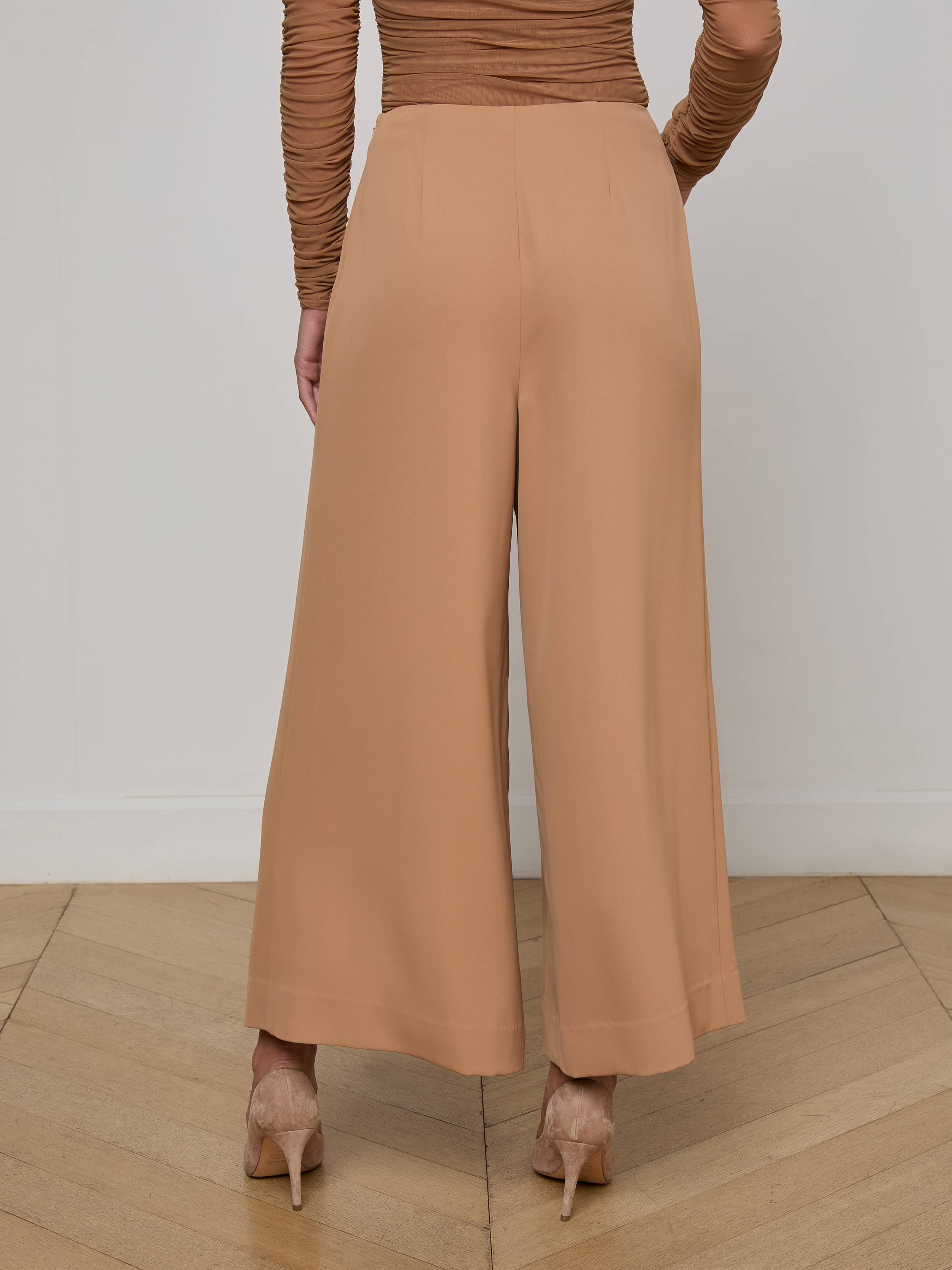 Novalynn Cropped Pleated Pant - Image 4