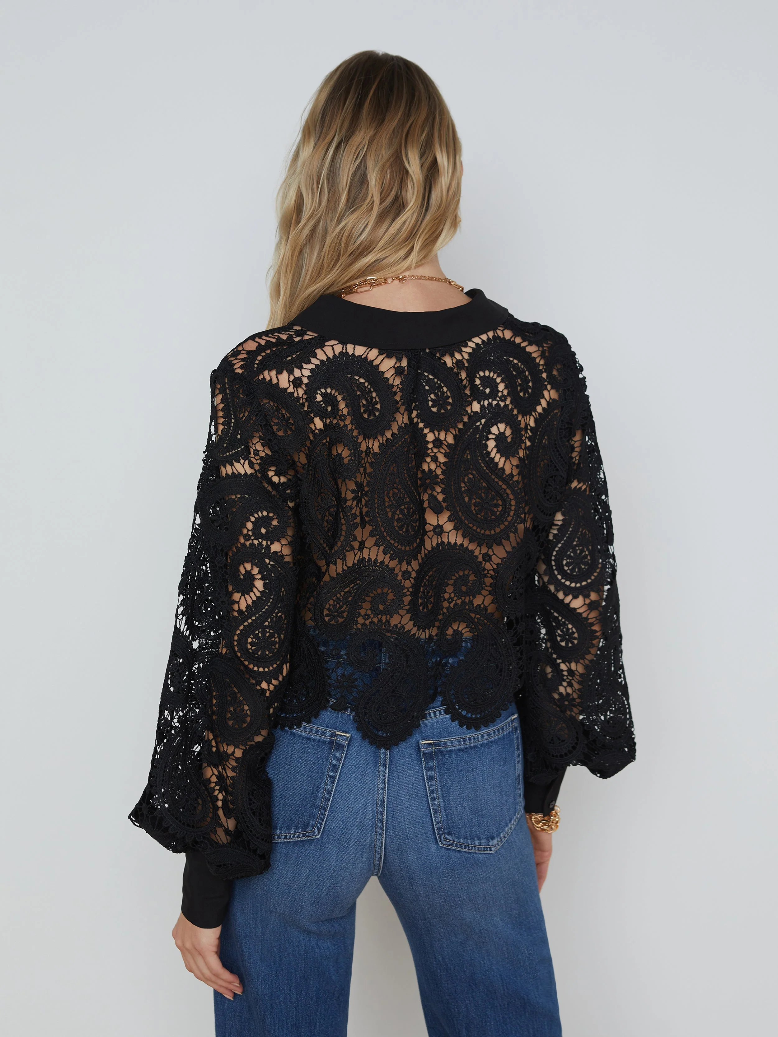 Odelia Lace Blouse - Image 5