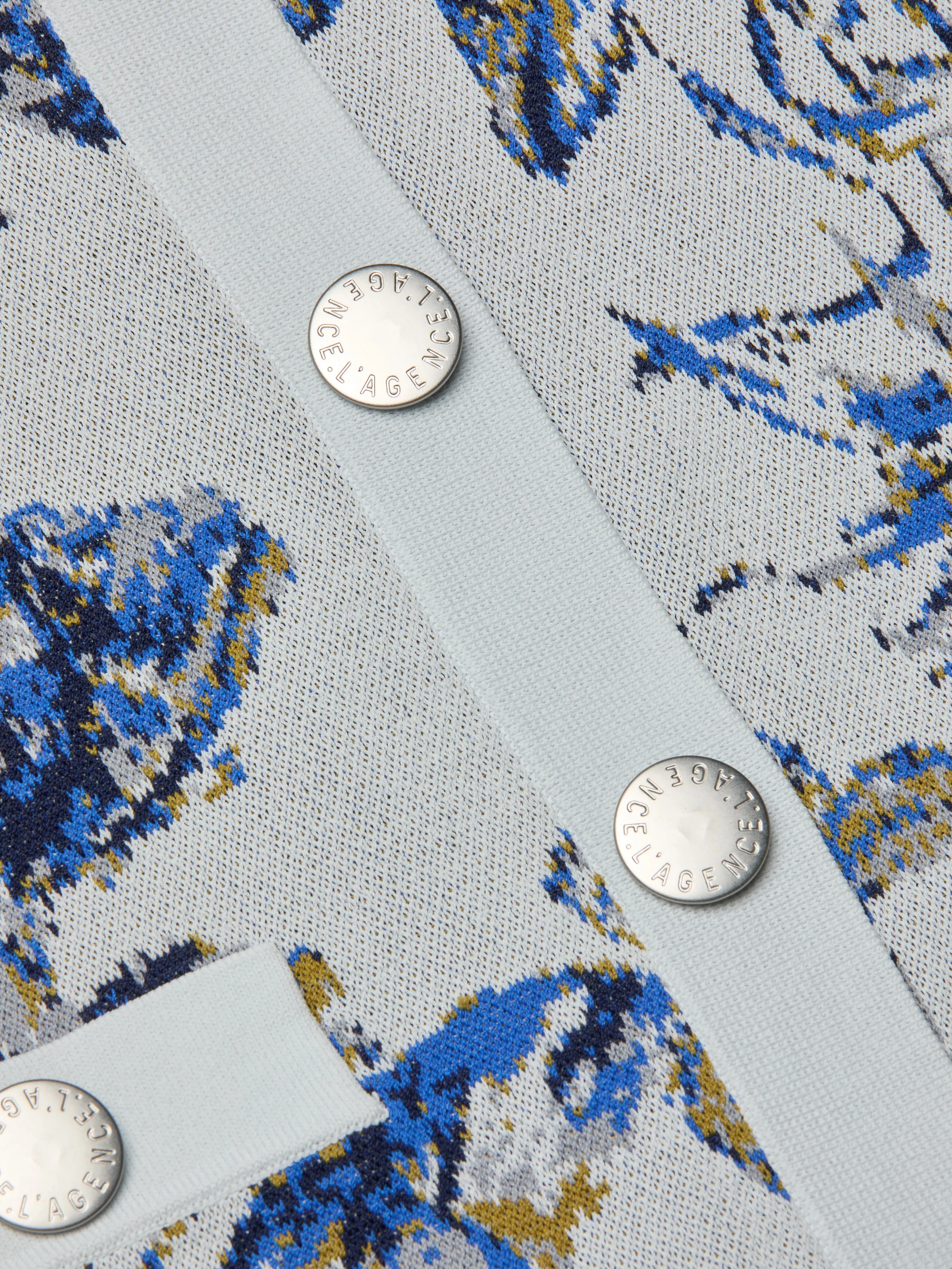 Osiris Jacquard Cardigan - Image 7
