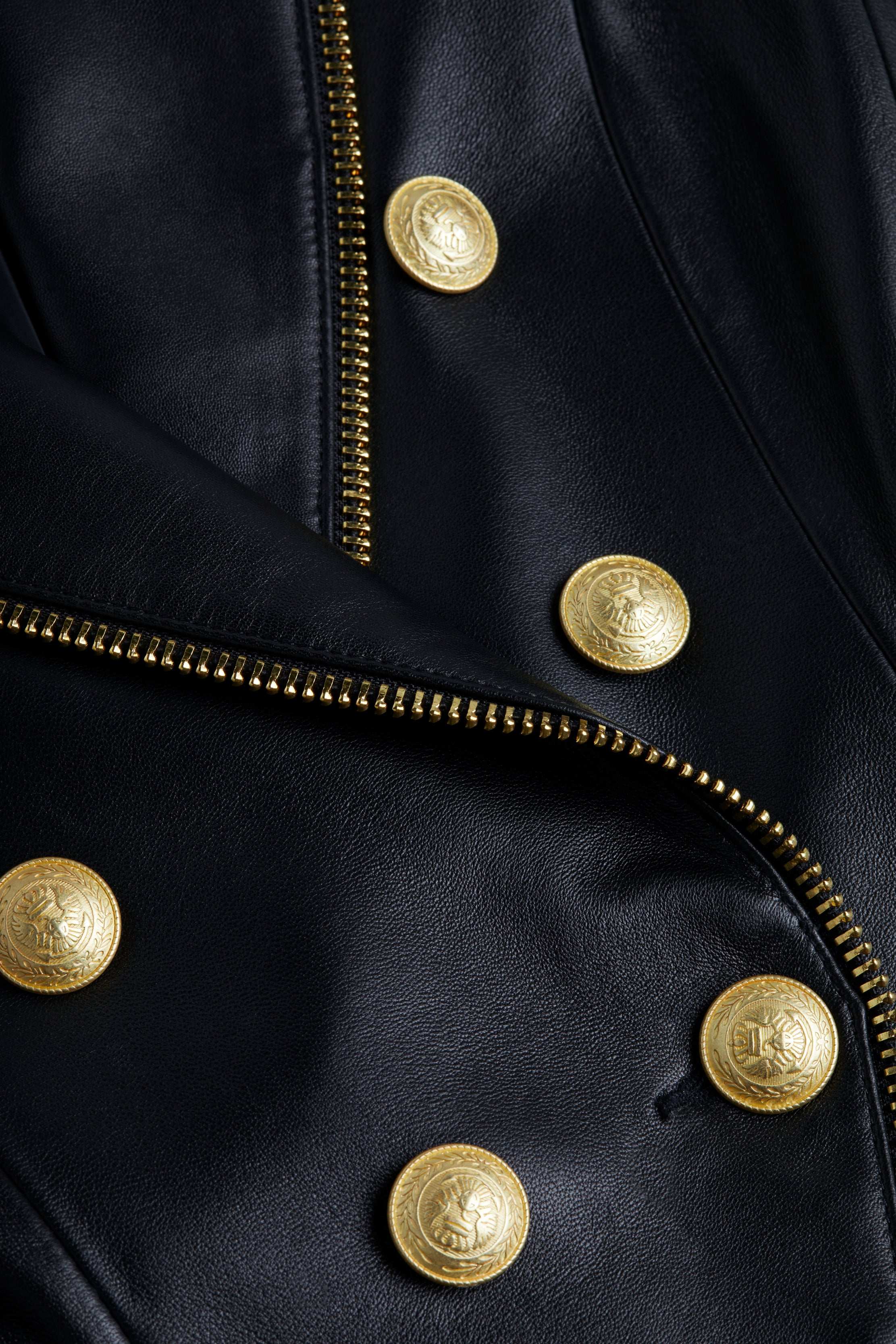 Ottilie Leather Blazer - Image 2