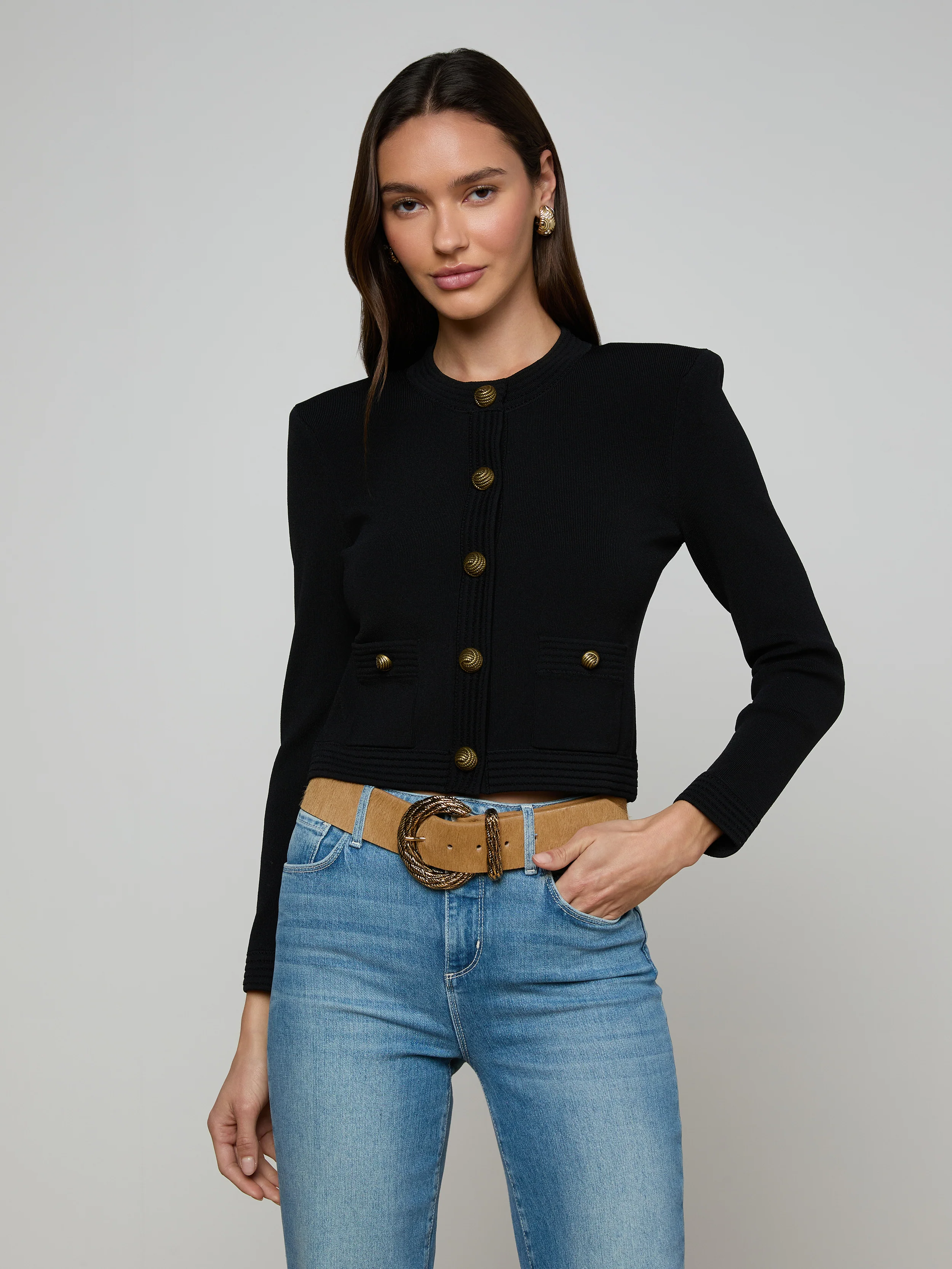 Patsy Cropped Cardigan