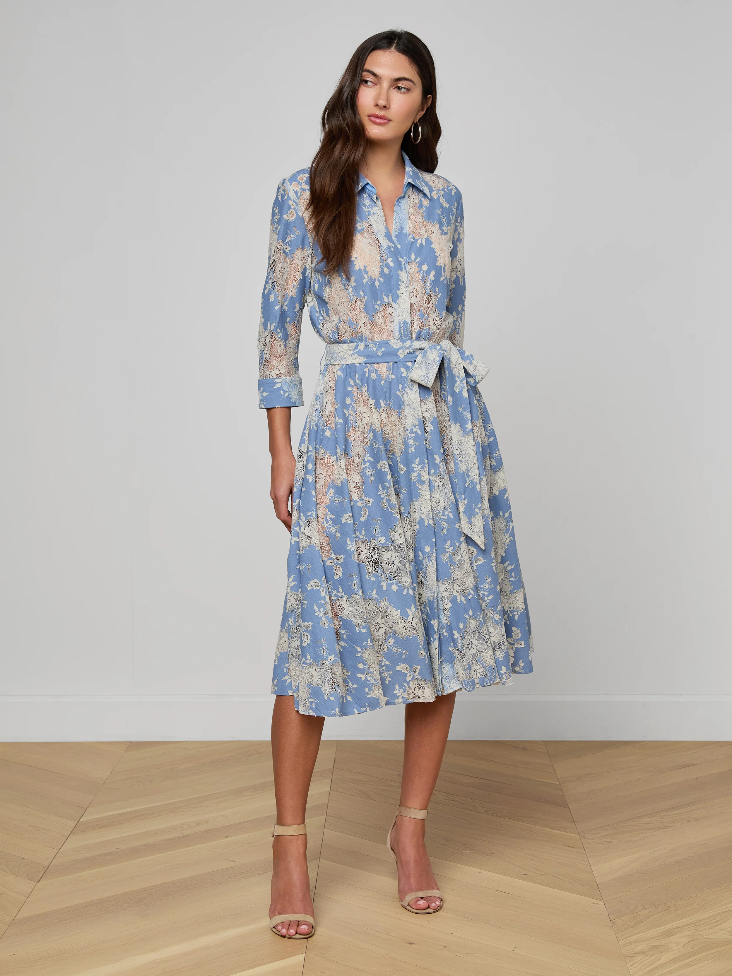 Ralphie Lace Midi Dress - Image 2