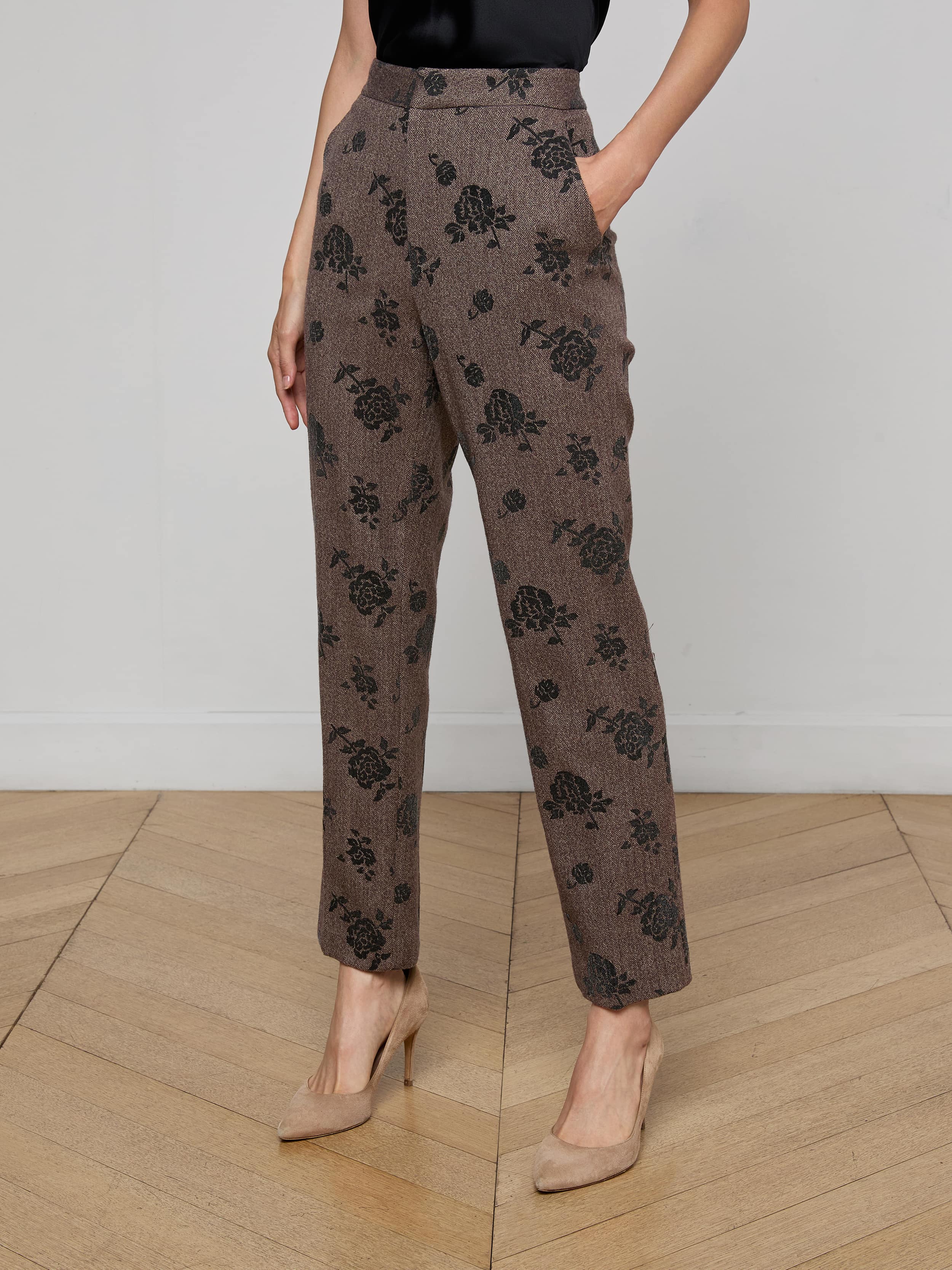 Rebel Flocked Trouser - Image 3