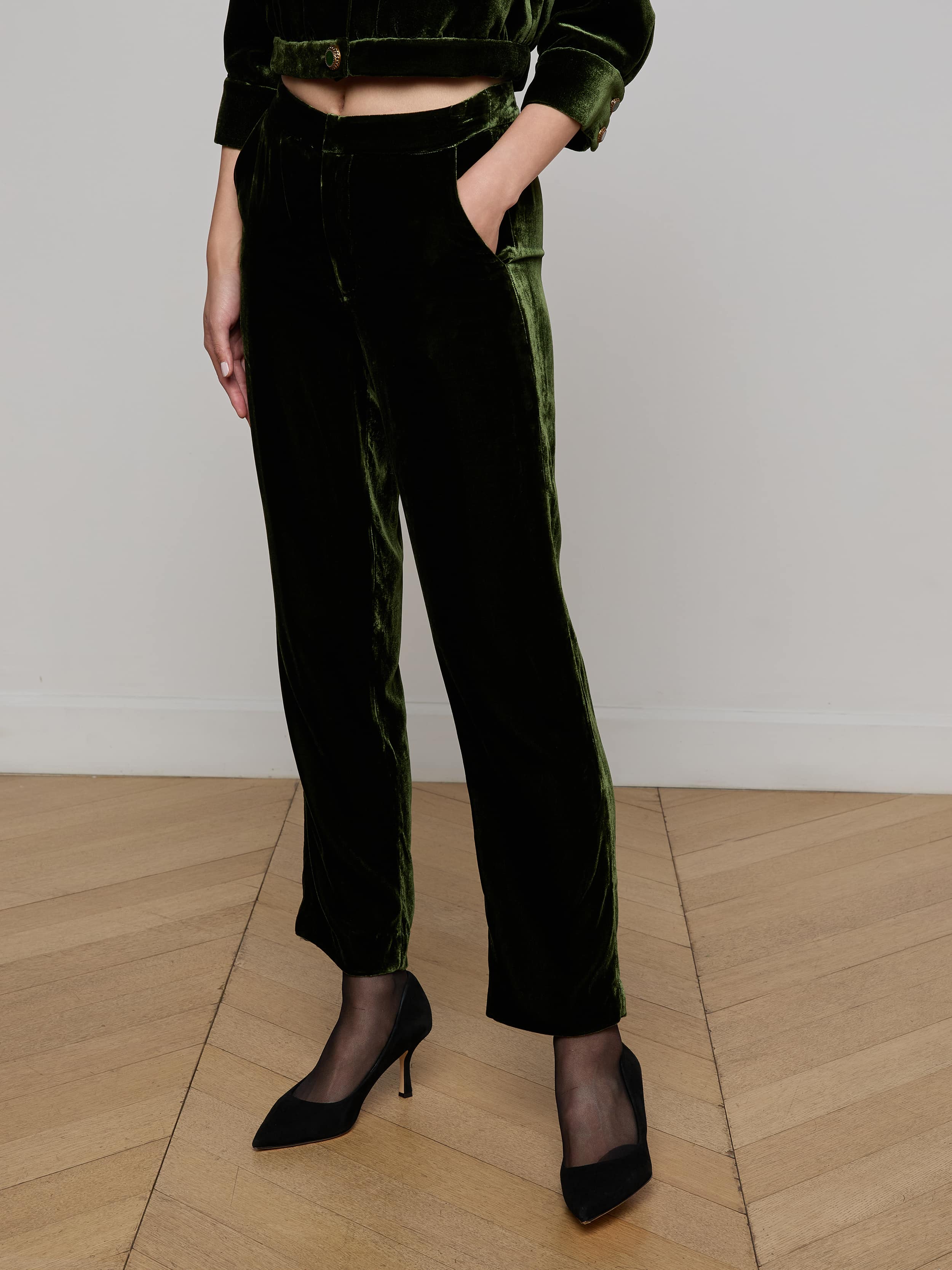 Rebel Velvet Trouser - Image 3