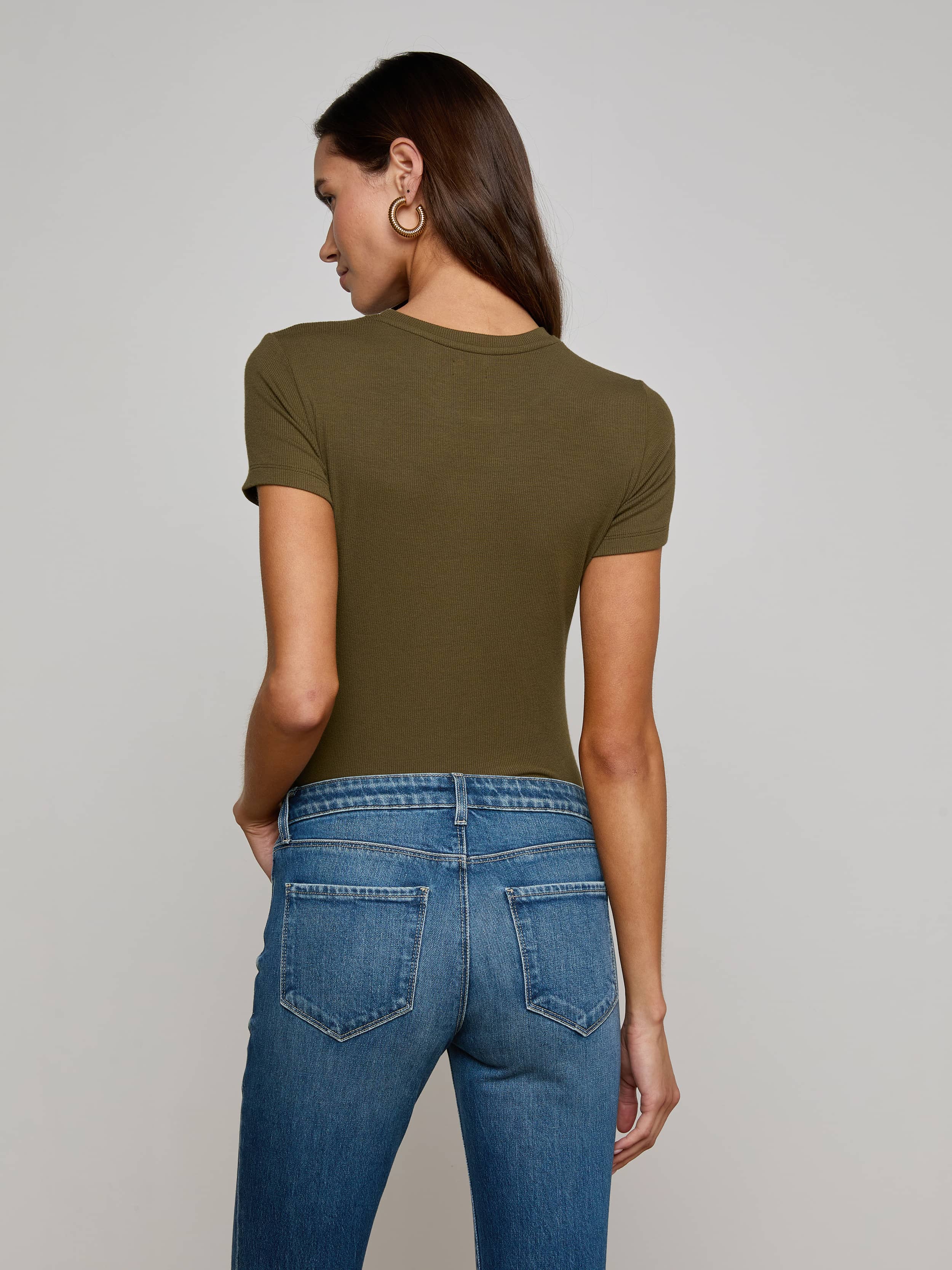 Ressi Micro-Rib Tee - Image 4