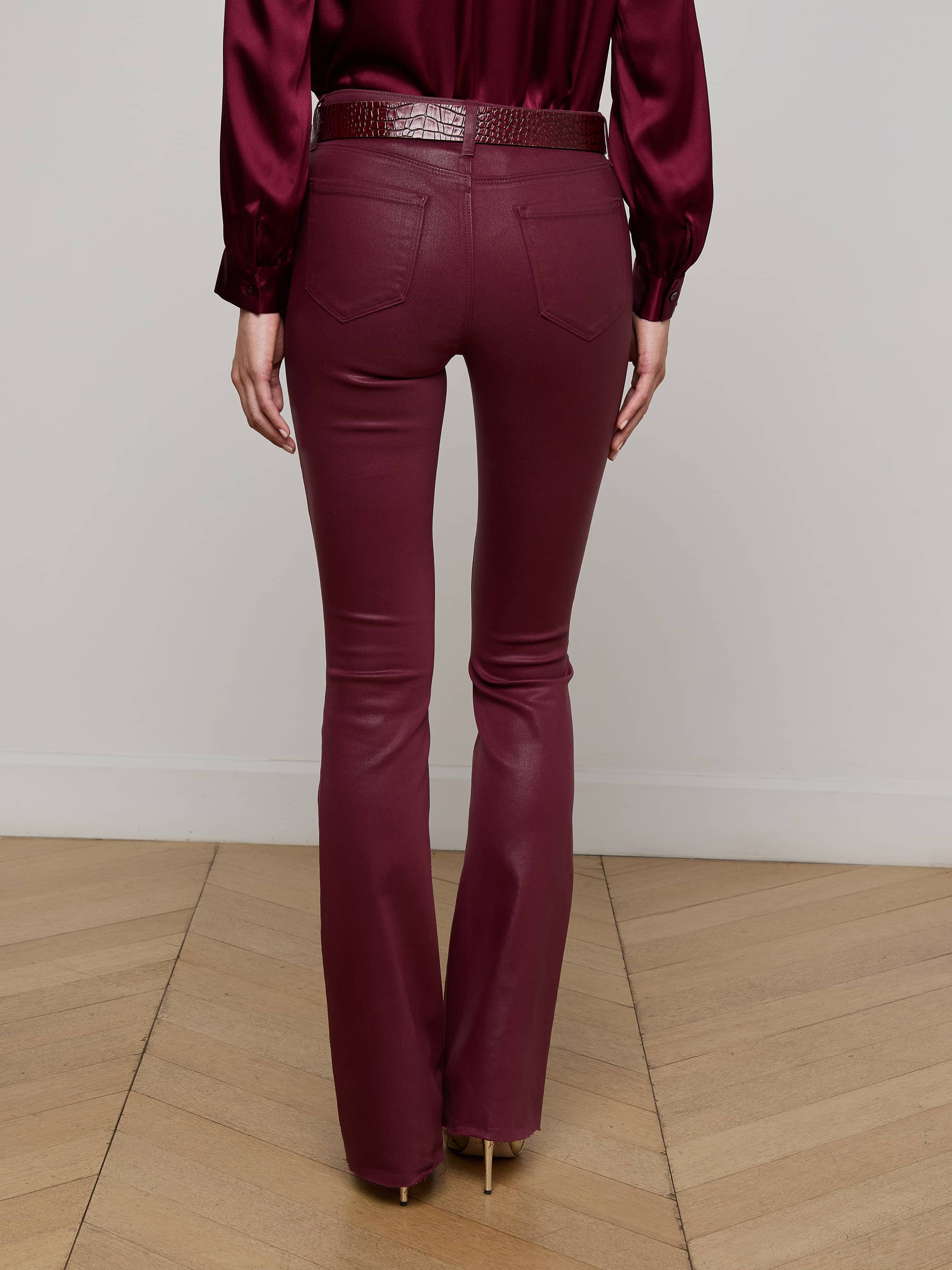 Ruth Coated Straight-Leg Jean - Image 4