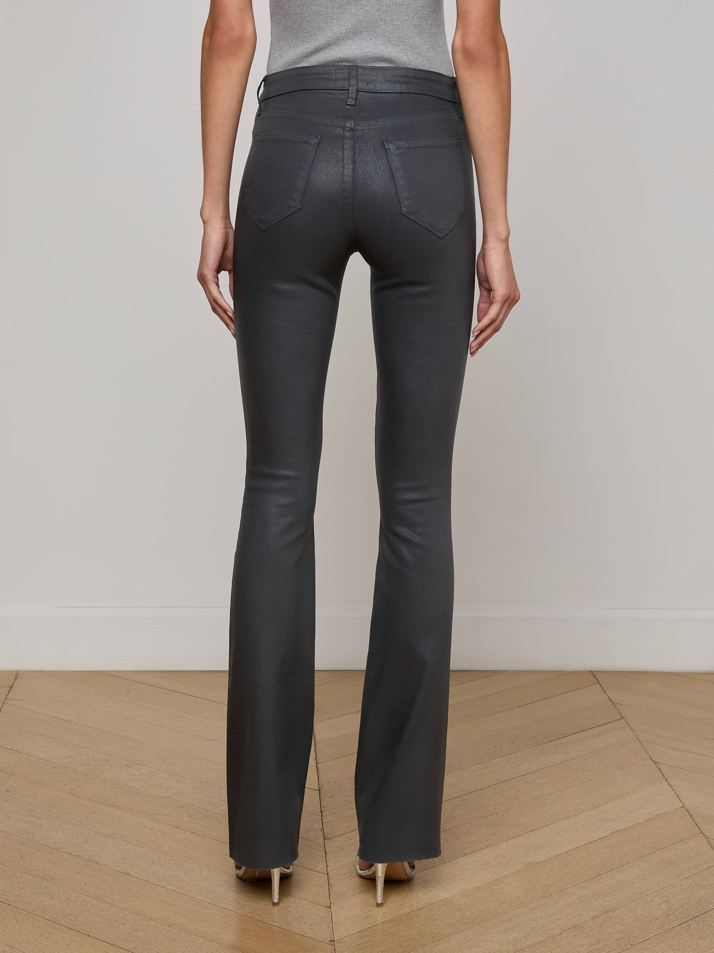Ruth Coated Straight-Leg Jean - Image 4