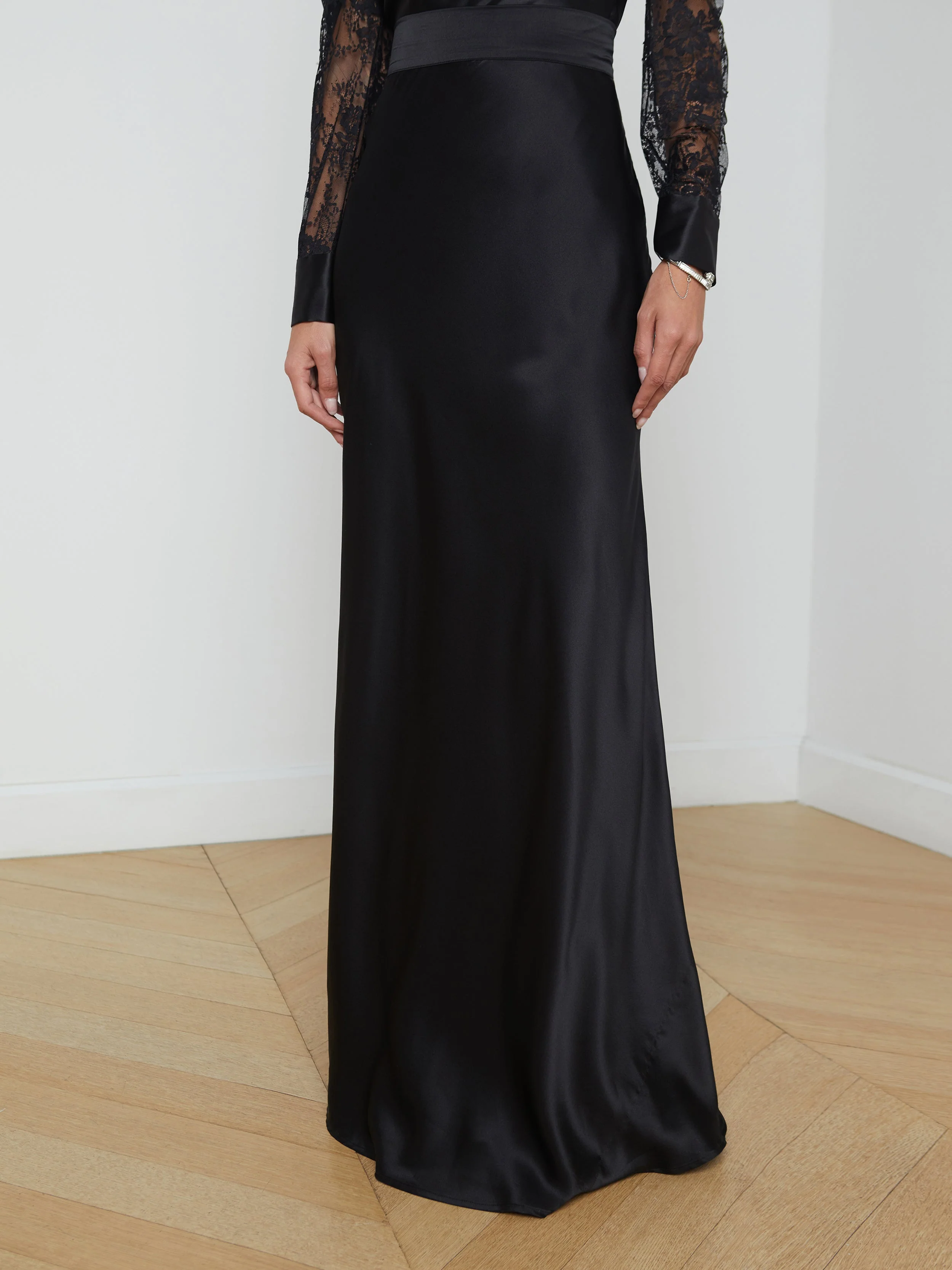 Ryker Silk Maxi Skirt - Image 3