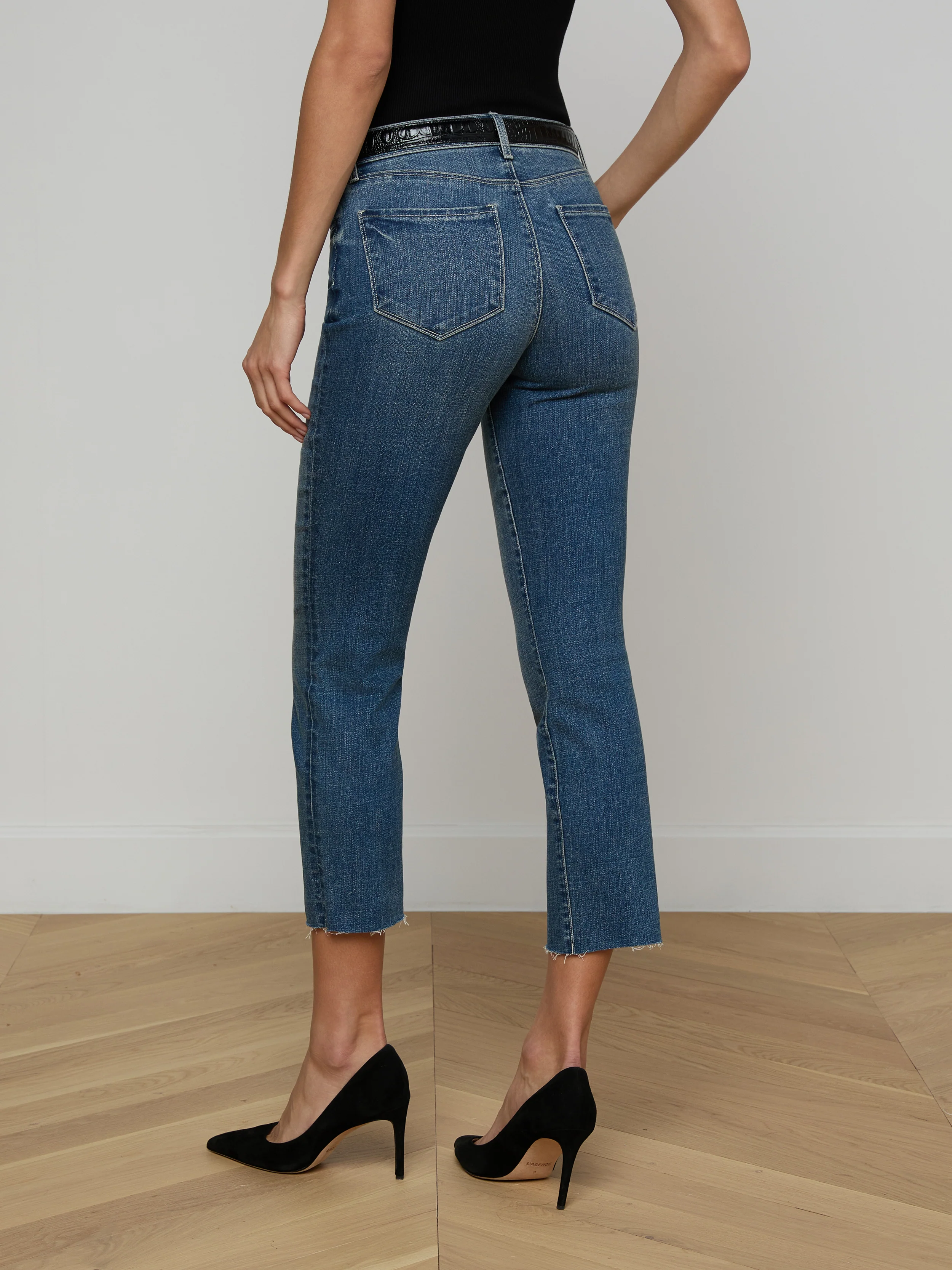 Sada Cropped Slim-Leg Jean - Image 5