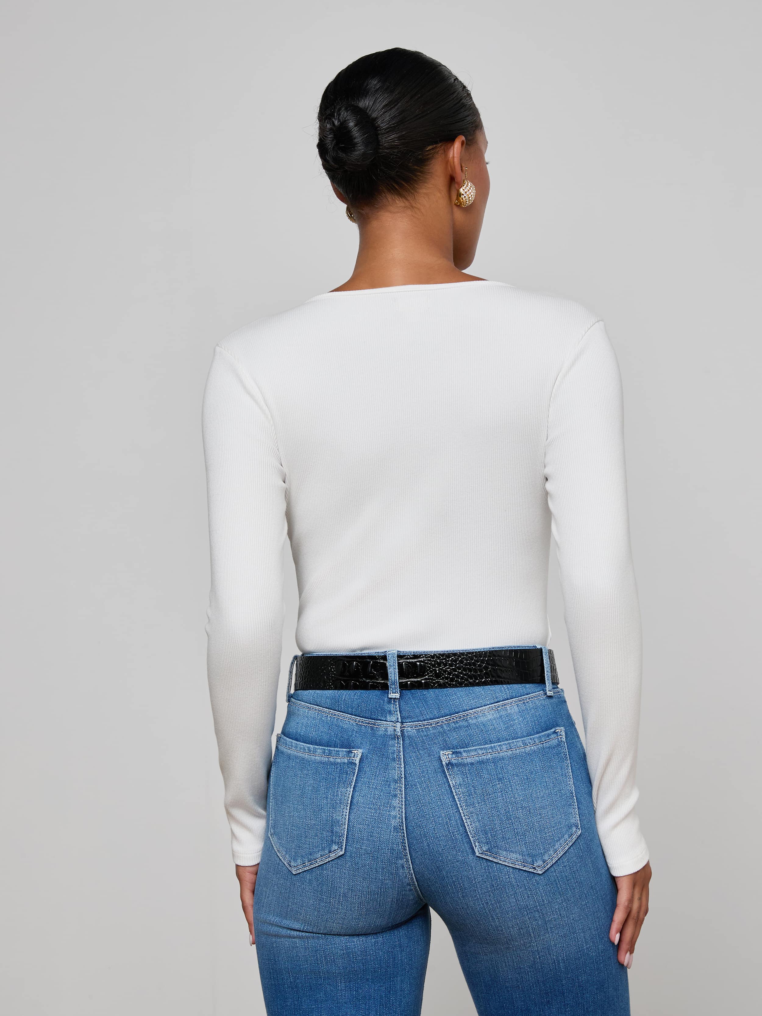 Scarlet Scoopneck Tee - Image 4