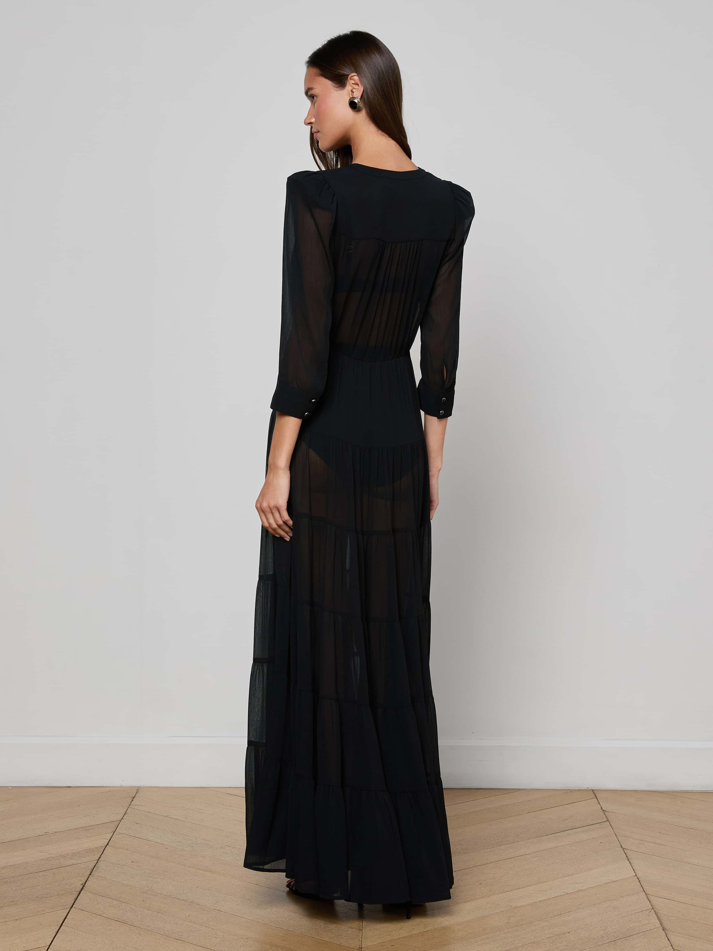 Seraphina Tiered Maxi Dress - Image 3