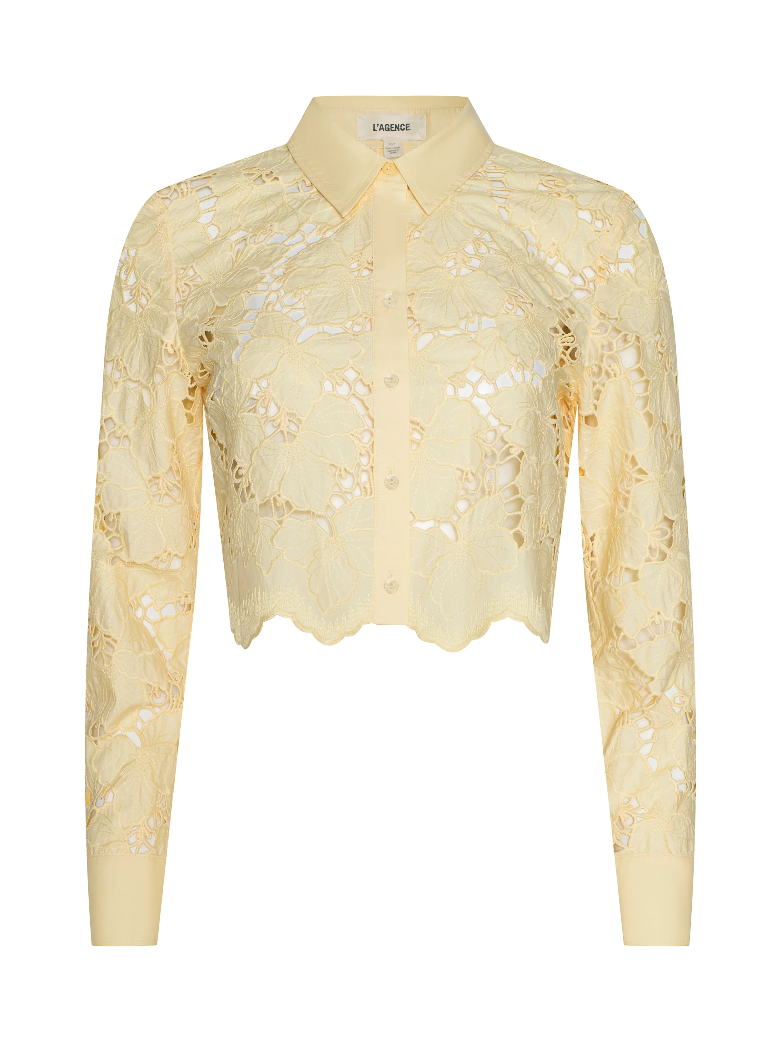 Seychelle Cropped Eyelet Blouse - Image 7