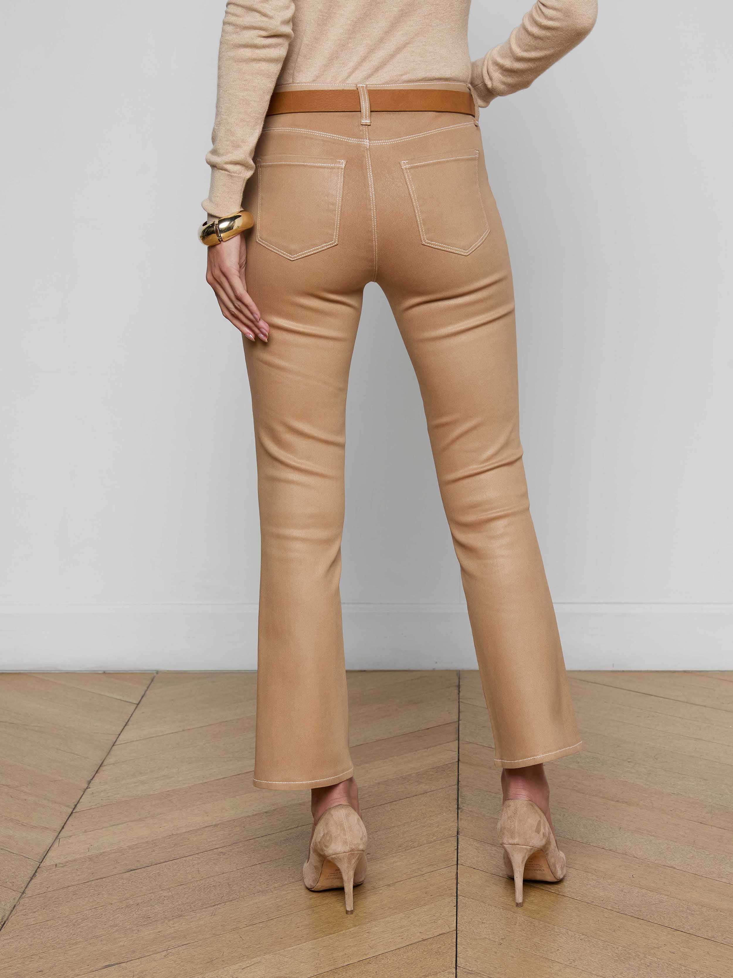 Tati Coated Bootcut Jean - Image 4