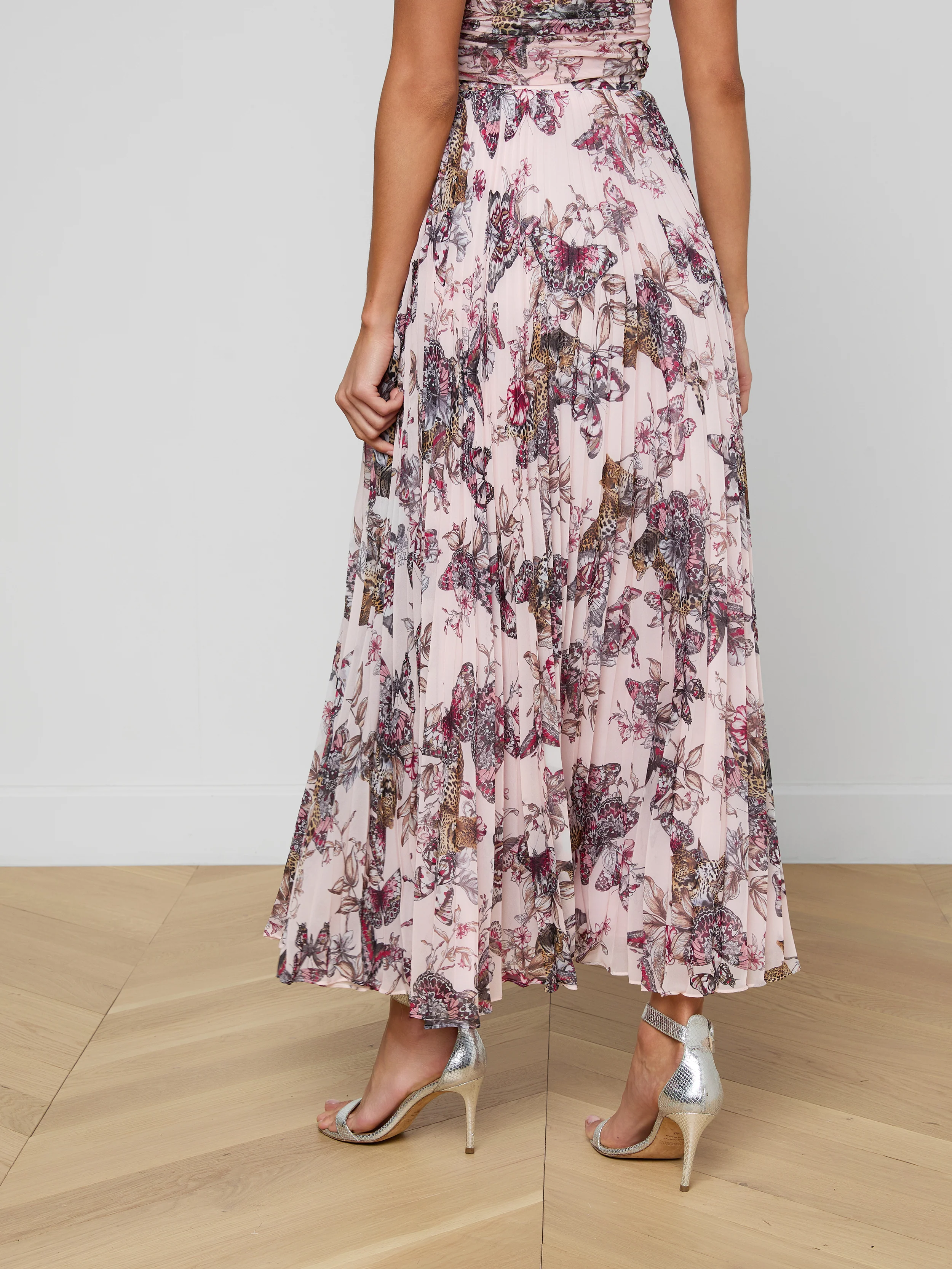 Torin Pleated Maxi Skirt - Image 5