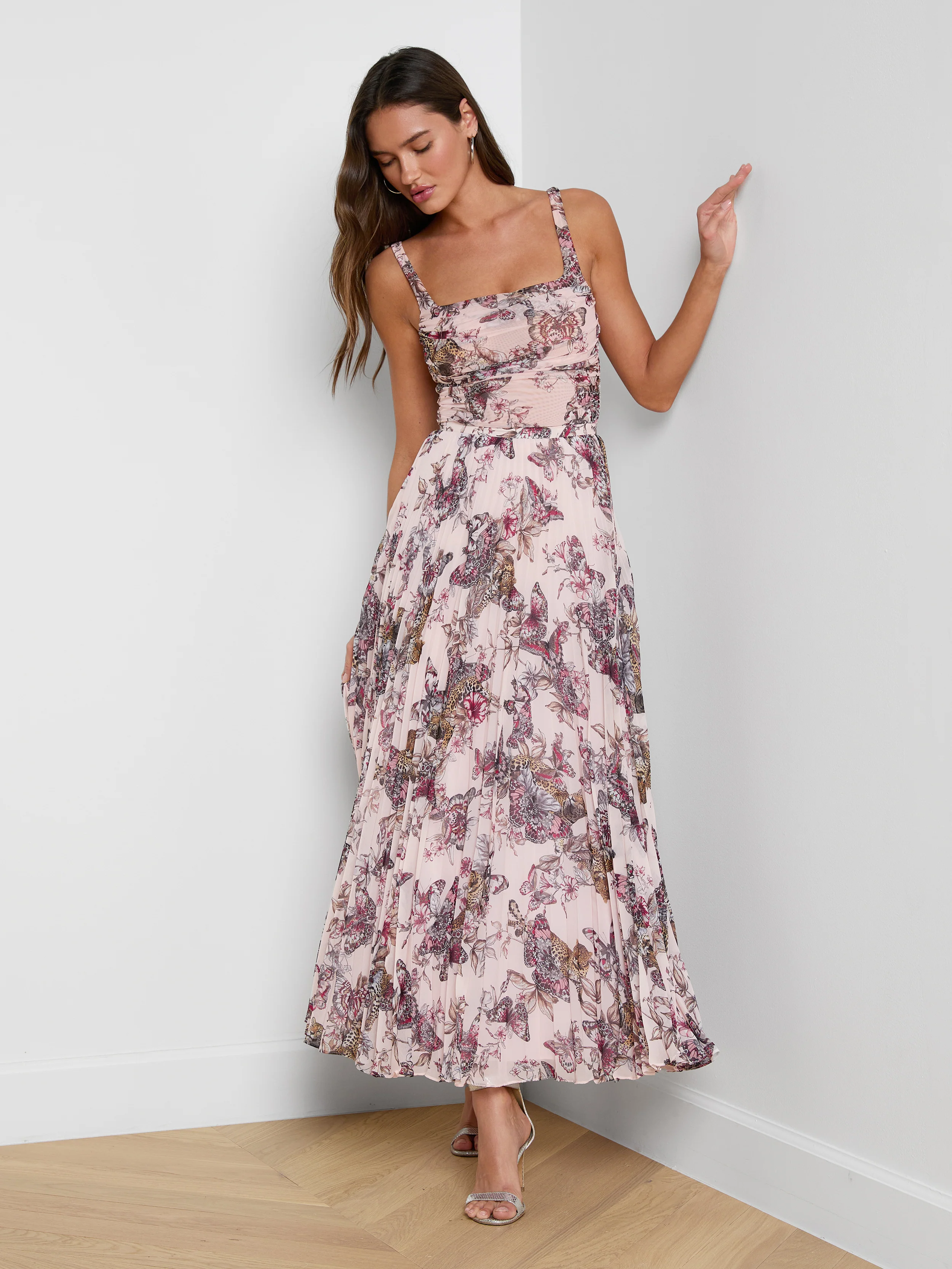Torin Pleated Maxi Skirt - Image 7