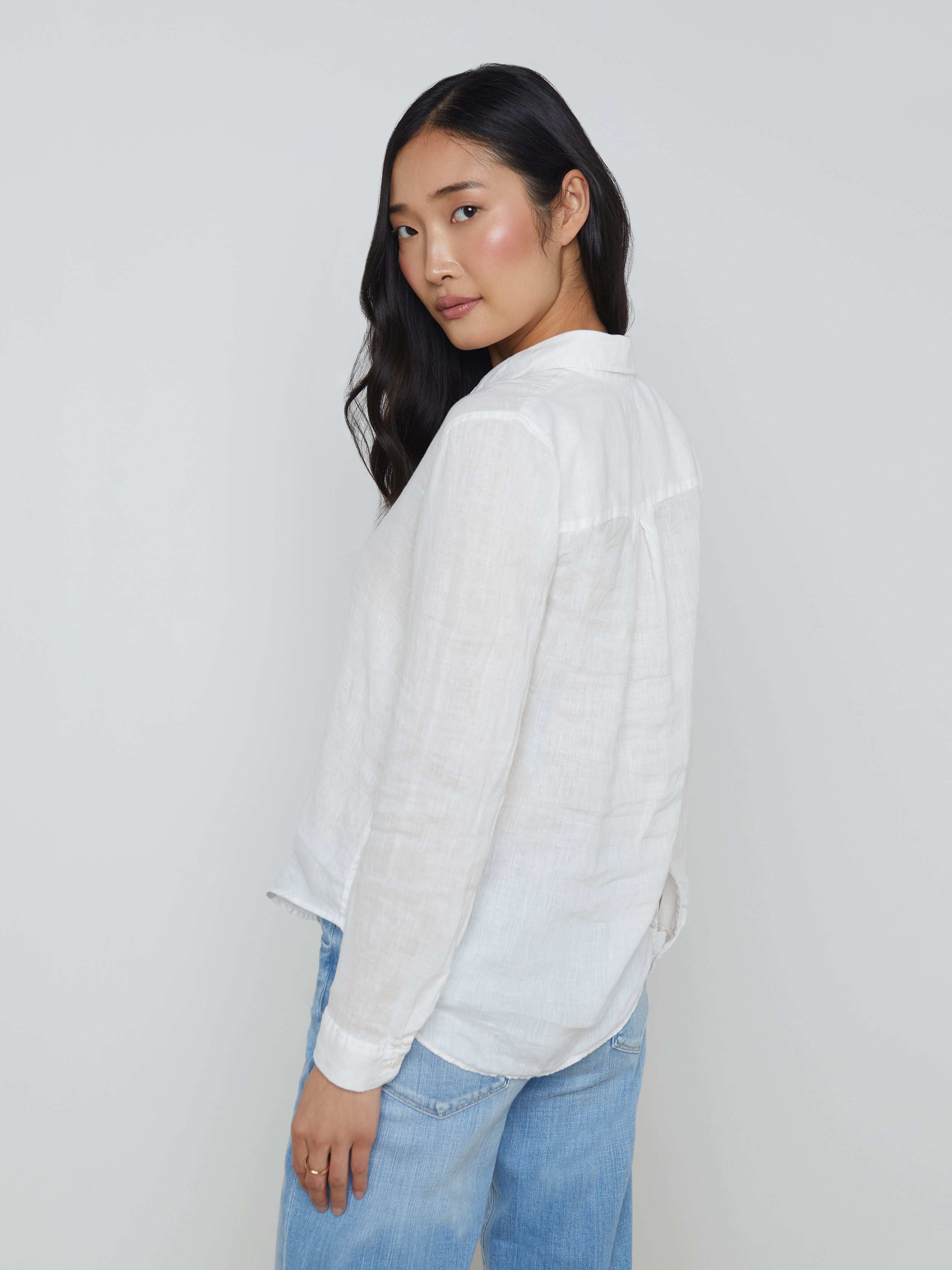 Tyler Linen Blouse - Image 4