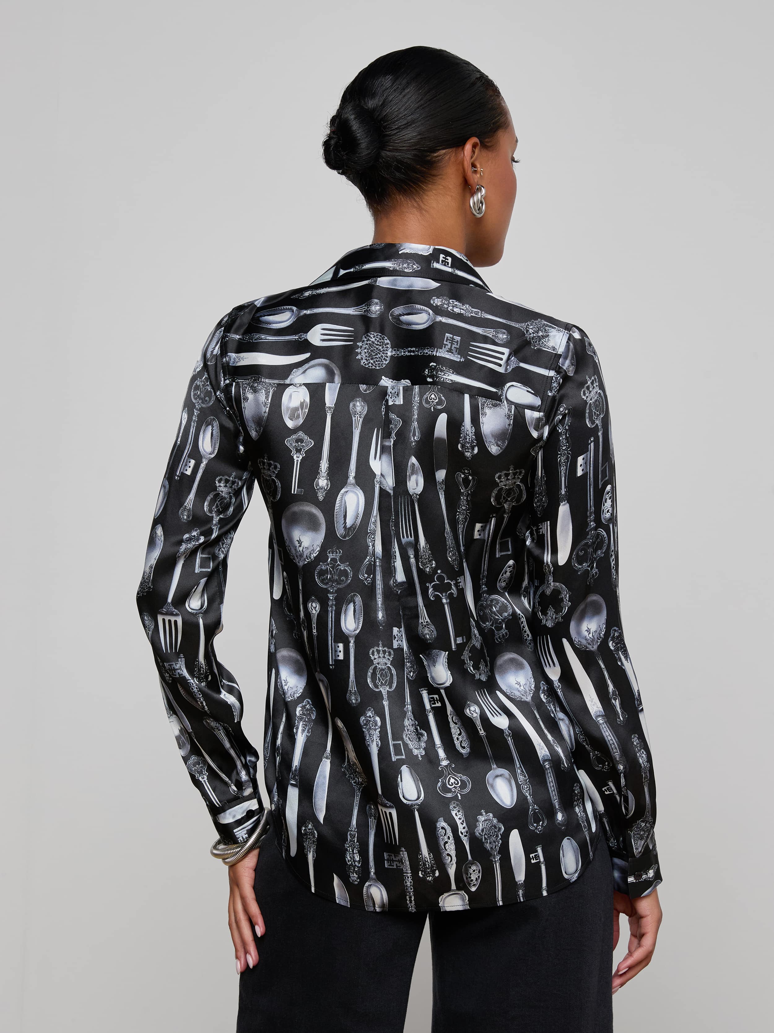 Tyler Silk Blouse - Image 4
