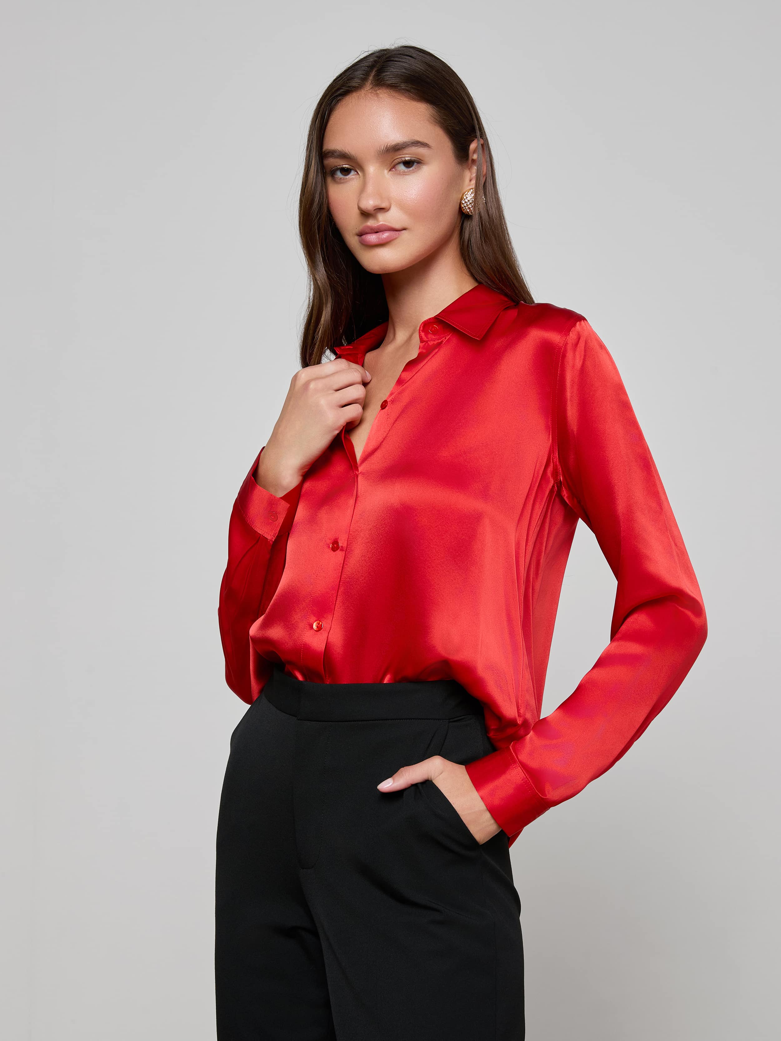 Tyler Silk Blouse - Image 2