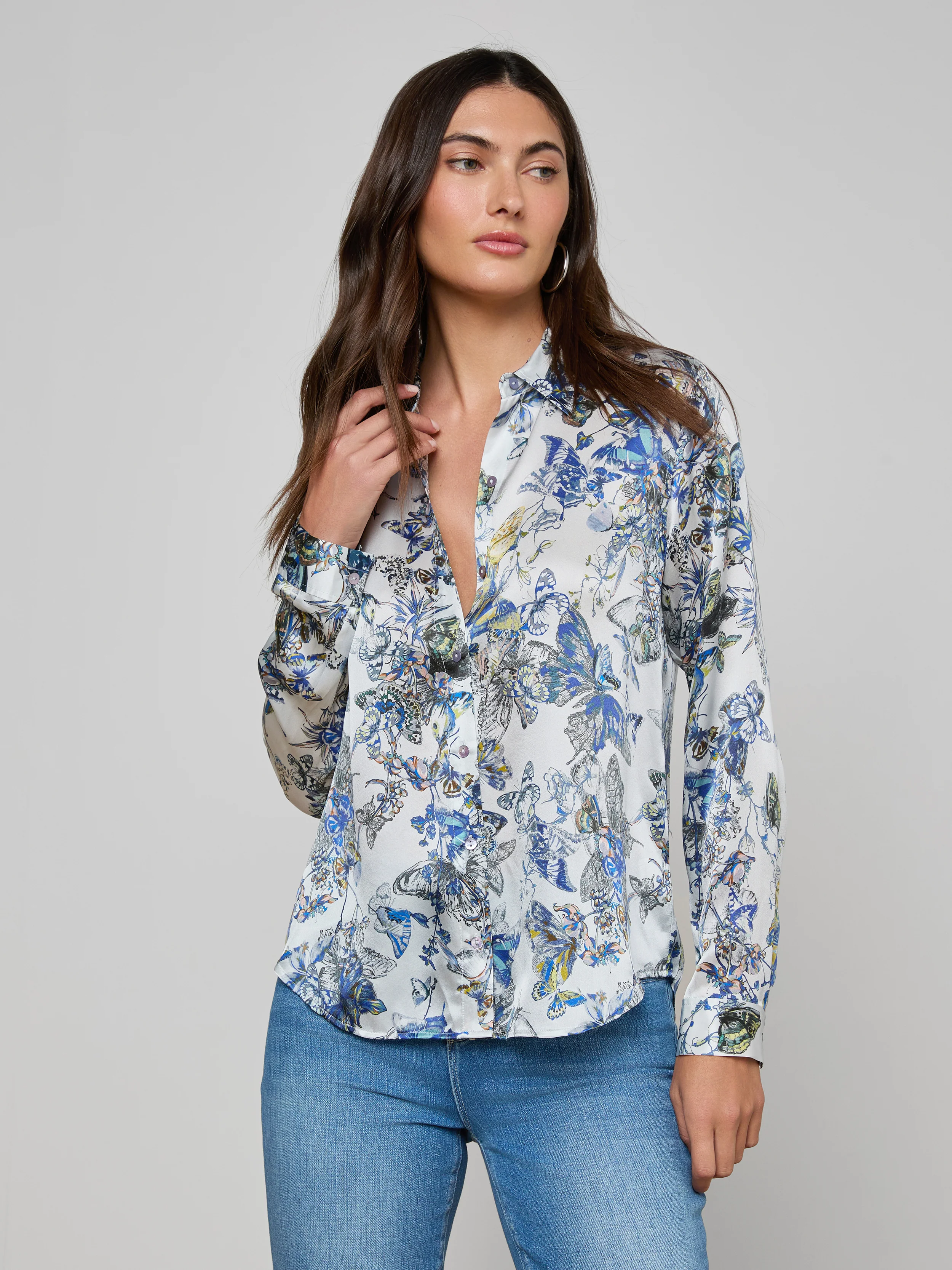 Tyler Silk Blouse - Image 2