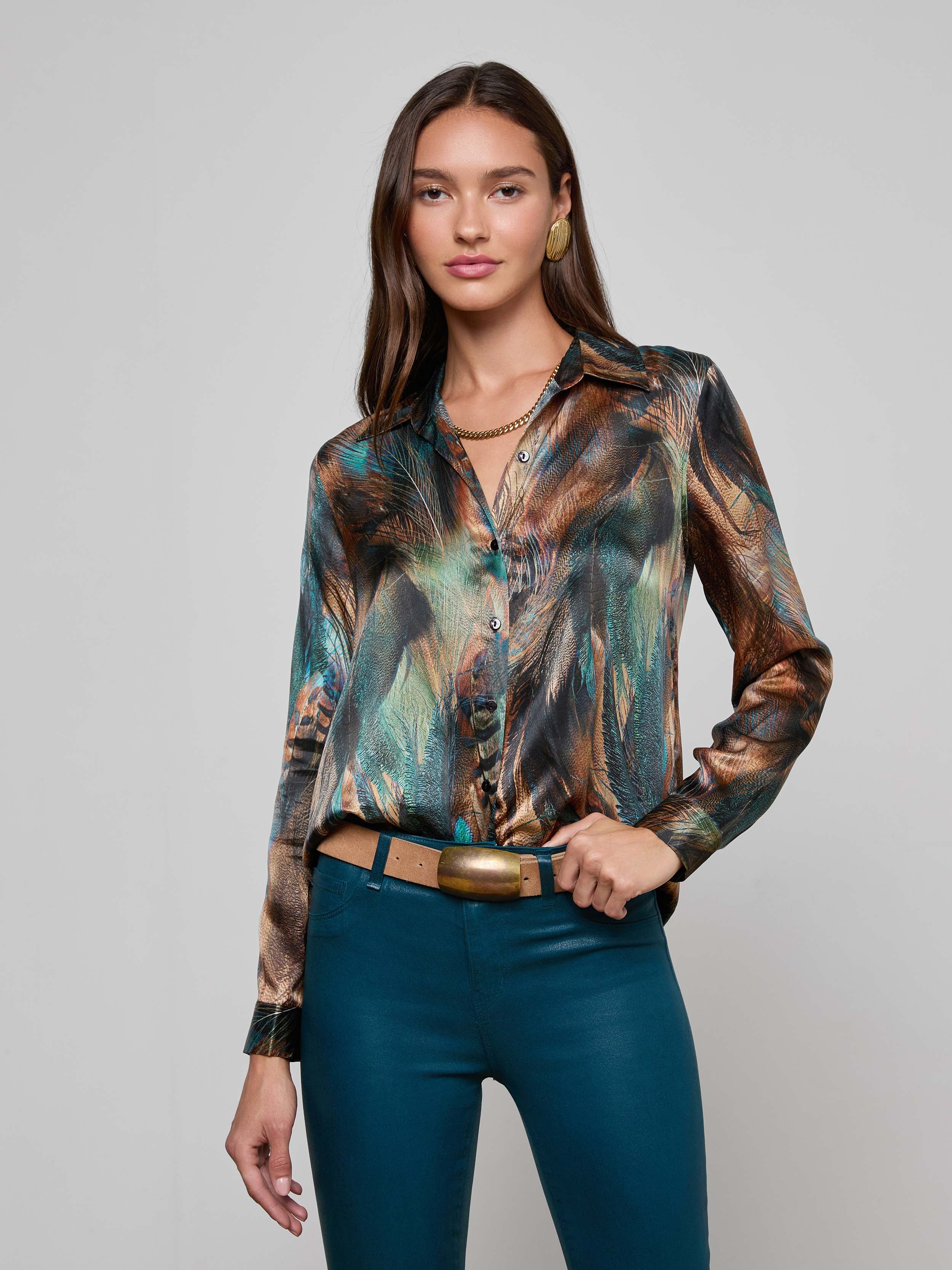 Tyler Silk Blouse - Image 2