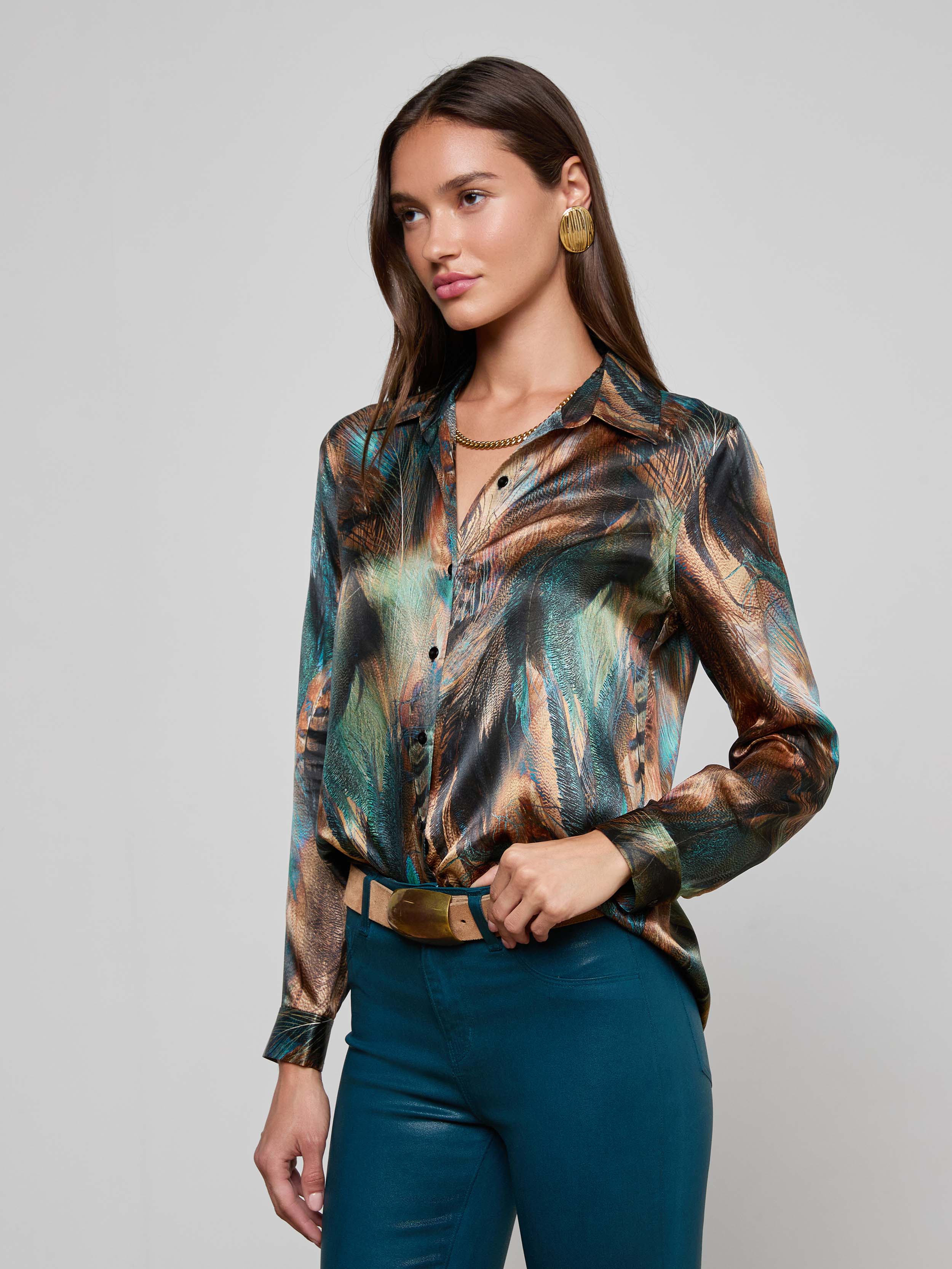 Tyler Silk Blouse - Image 3