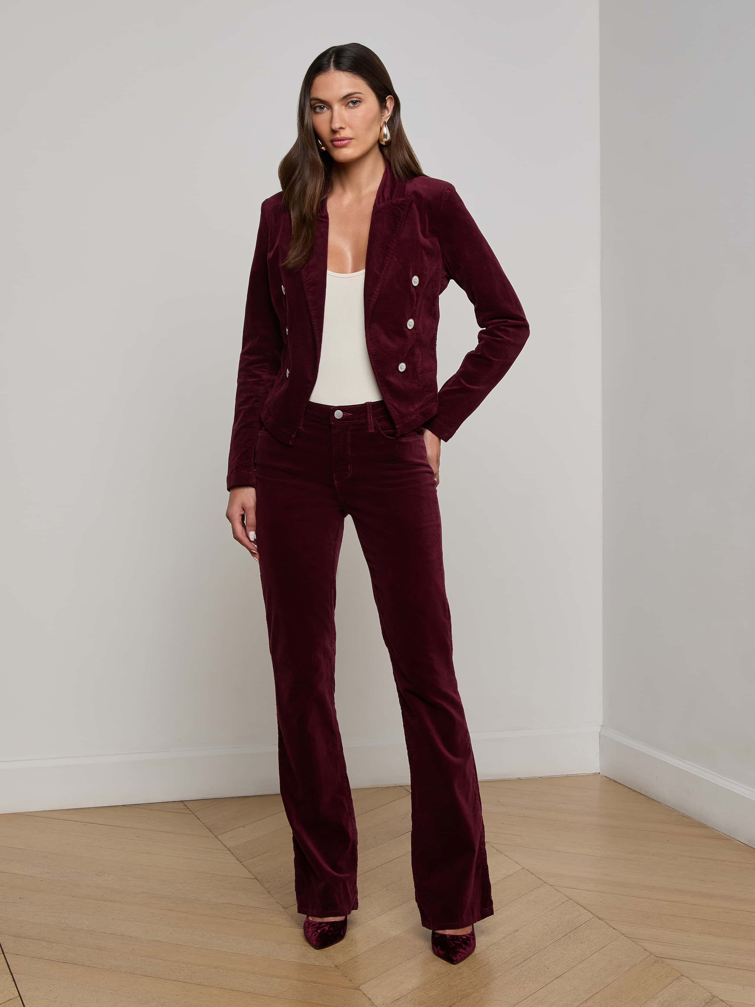 Wayne Velvet Blazer - Image 3